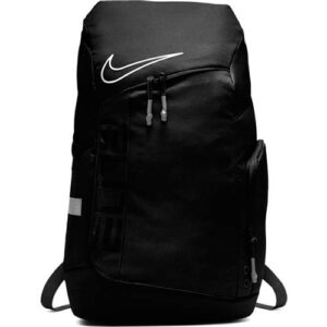nike elite pro basketball backpack ba6164 one size (black/black/white)