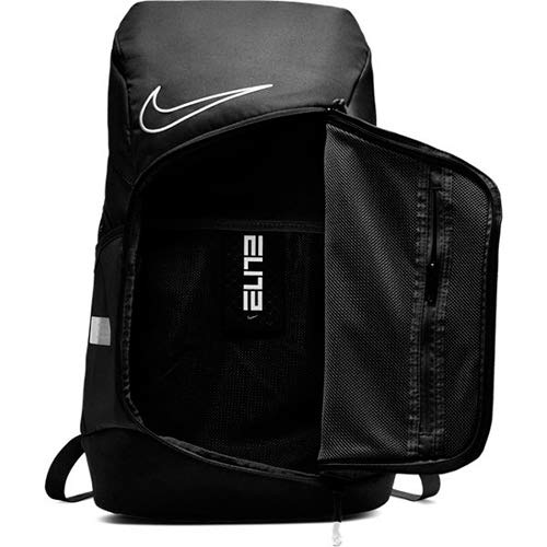 Nike Elite Pro Basketball Backpack BA6164 One Size (BLACK/BLACK/WHITE)