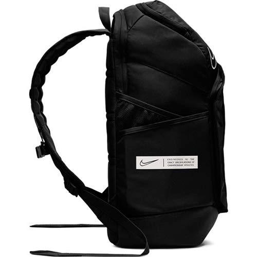 Nike Elite Pro Basketball Backpack BA6164 One Size (BLACK/BLACK/WHITE)