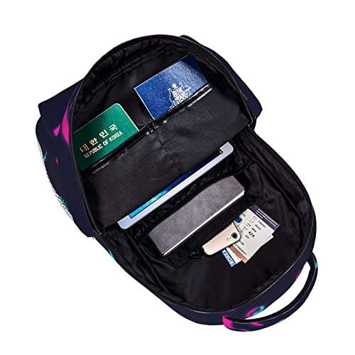 Cartoon Cat Backpack Casual Travel Bookbag Fashion Laptop Backpack