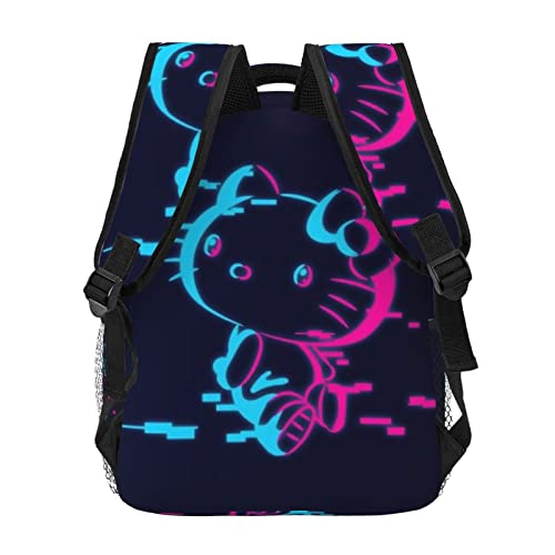 Cartoon Cat Backpack Casual Travel Bookbag Fashion Laptop Backpack