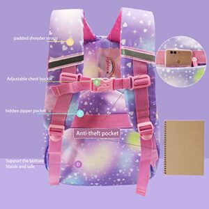 Stylifeo Backpack for Girls, Bookbag Elementary School Bags Anti-Theft Waterproof School Backpack for Girls Teens