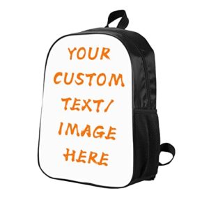 JQKPOKE Custom Backpack for Boys Girls Add Your Name School Bag Teens Rucksack Set Lunch Bag Pencil Case Elementary Bookbag Cute Animal 3-Pcs