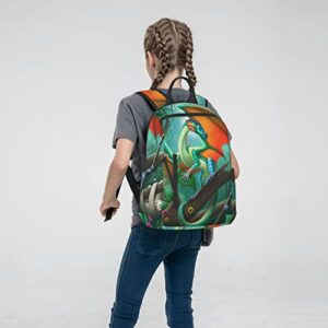 Travel Laptop Anime ​casual Backpack Camping Cyclingo Outdoor Activitie Daily Life Bag 14.6”X10.2”X4.9”Medium-Size