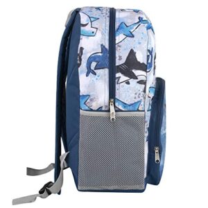 Picture Changing Lenticular Dinosaur Backpack for Boys – Elementary and Middle School Hologram Backpack (Sharks)