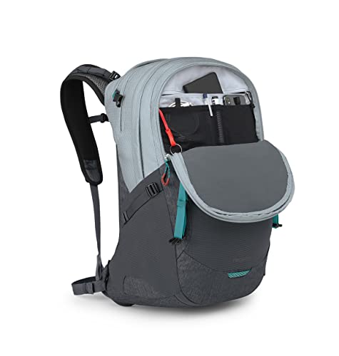 Osprey Tropos 32 Laptop Backpack, Silver Lining/Tunnel Vision Pop