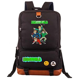 unisex eddsworld backpack leisure bag for teen kid adult – notebook computer school bag college backpack gift