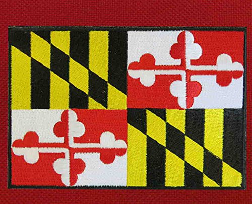 Maryland Flag Backpack MEDIUM CLASSIC Style With Laptop Sleeve