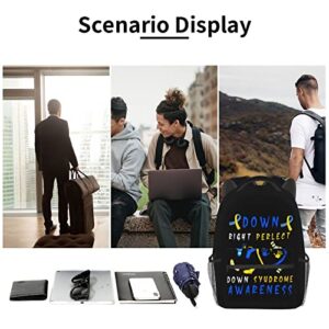 Down Syndrome Awareness 3d Printed Fashion Unisex Large Travel Daypack School Bag Laptop Backpack School For Youth Adult