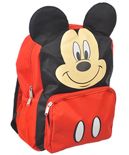 Mickey Mouse "Big Smiles" Backpack - red, one size
