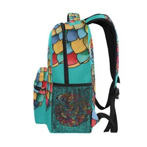 Backpack for Adult Kids Stylish Rainbow Pangolin Backpack Lightweight School College Travel Bags Halloween Christmas Gifts