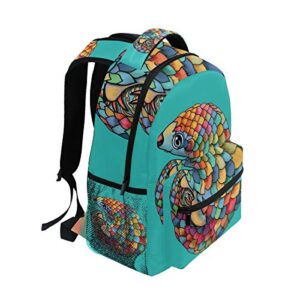 Backpack for Adult Kids Stylish Rainbow Pangolin Backpack Lightweight School College Travel Bags Halloween Christmas Gifts