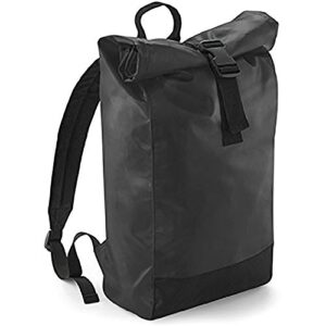 bagbase tarp waterproof roll-top backpack (one size) (black)