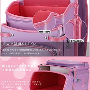 Baobab's wish Ransel Randoseru Japanese schoolbag Backpacks Lightweight & Sturdy Japan With One-touch Switch (pink) (rbsb-012)