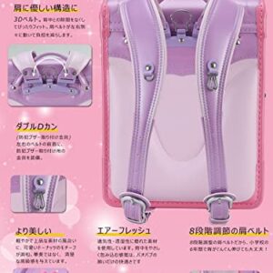 Baobab's wish Ransel Randoseru Japanese schoolbag Backpacks Lightweight & Sturdy Japan With One-touch Switch (pink) (rbsb-012)