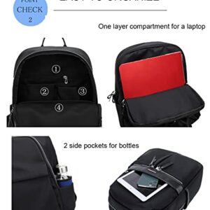 Shaelyka Laptop Backpack for Women, Water-resistant Backpack with Anti-theft Pocket Medium