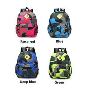 Camo Prints Preschool Kindergarten Backpack Camouflage Toddler Kids School Backpack Daycare Bag