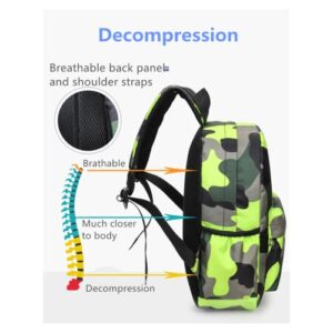 Camo Prints Preschool Kindergarten Backpack Camouflage Toddler Kids School Backpack Daycare Bag