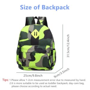 Camo Prints Preschool Kindergarten Backpack Camouflage Toddler Kids School Backpack Daycare Bag