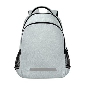 xigua silver glitter texture print backpack casual daypacks outdoor sports rucksack school shoulder bag for boys girls teens
