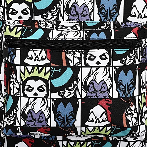 Disney Animated Movie Classic Villains Tile Print Tech Backpack