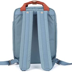 himawari Backpack/Waterproof Backpack 14.9" College Vintage Travel Bag for Women，14inch Laptop for Student (HIM-75#)