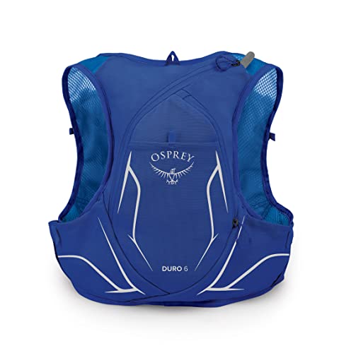 Osprey Duro 6 Men's Running Hydration Vest with Hydraulics Reservoir, Blue Sky, Large