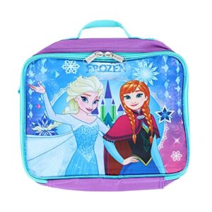Group Ruz Frozen Anna, Elsa 16 Backpack with Detachable Matching Lunch Box