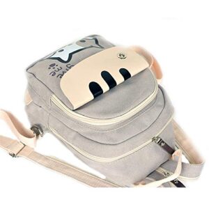 Cute Anime cat Anime Neko Atsume Multifunctional Shoulder Bag Knapsack Japanese Game Cat Backpack