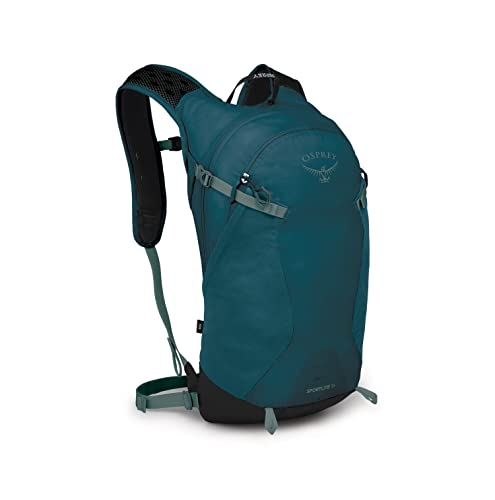 Osprey Sportlite 15 Hiking Backpack, Night Jungle Blue