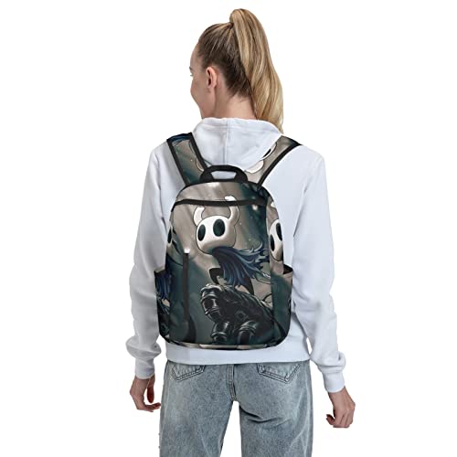 Hollow Game Knight Backpack Multipurpose Daypacks Casual Satchel School Bag Bookbag Rucksack