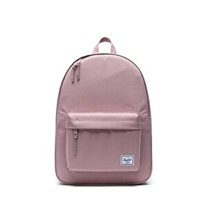 herschel classic backpack, ash rose, one size