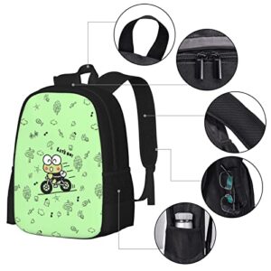 Kerop-pi Large Backpack Personalized Laptop Ipad Tablet Travel