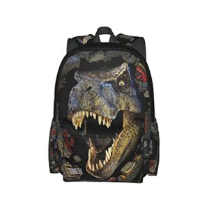 T-rex Dinosaur Backpack 3d Casual Light Weight Bookbags for girls boys Teens