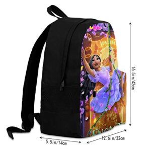 Fashion Backpack Large Capacity Laptop Backpacks Lightweight Travel Bookbag Women Adjustable Shoulder Strap Daypack Black One Size