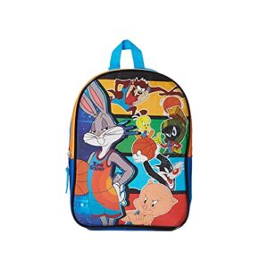 ralme warner brothers looney tunes space jam mini backpack for kids & toddlers, 11 inch, bugs bunny & friends