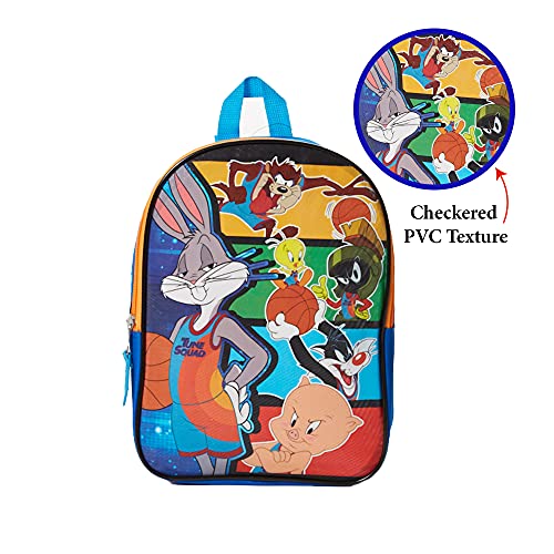 RALME Warner Brothers Looney Tunes Space Jam Mini Backpack for Kids & Toddlers, 11 inch, Bugs Bunny & Friends