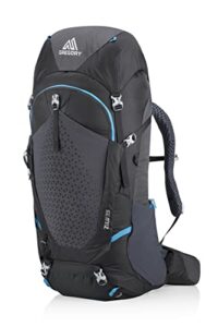 gregory mountain products zulu 55 backpack, ozone black, medium/large