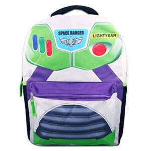 Buzz Lightyear Backpack with Lunch Box Set - Buzz Lightyear Backpack for Boys, Lightyear Lunch Box, Stickers, More | Toy Story Backpack for Kids