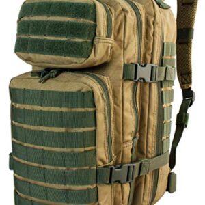 Red Rock Outdoor Gear - Rebel Assault Pack, Coyote with Olive Drab Webbing