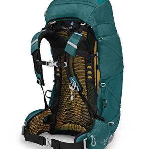 Osprey Eja 58 Women's Ultralight Backpacking Backpack, Deep Teal, X-Small/Small
