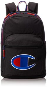 champion unisex adult supercize backpacks, black, one size us