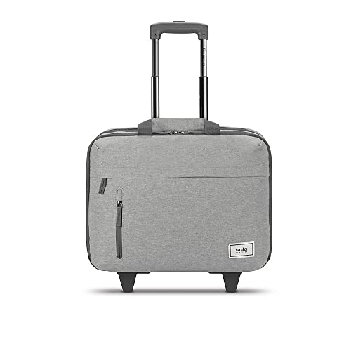 Solo Re:Start Rolling 15.6" Laptop Bag, Grey