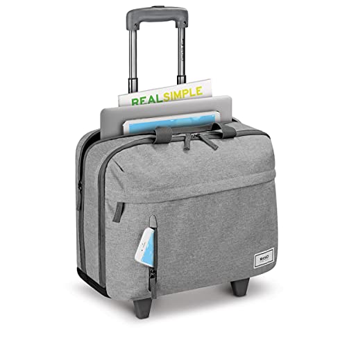 Solo Re:Start Rolling 15.6" Laptop Bag, Grey