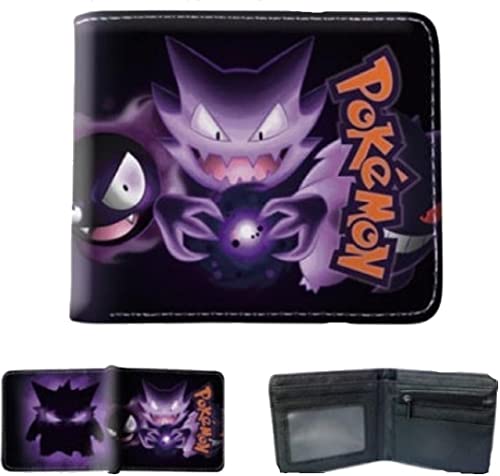 Pokemon Haunter Gengar Bifold Snap Wallet