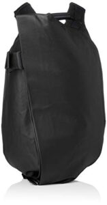 cote & ciel men’s isar coated canvas medium backpack, black, one size