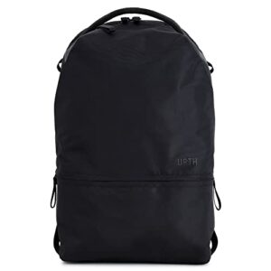 urth arkose 20l backpack – 15” laptop bag, weatherproof + recycled (black)