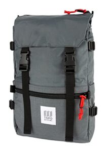 topo designs rover pack classic – charcoal/charcoal one size