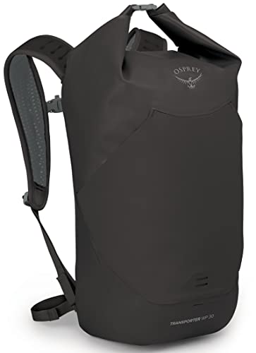 Osprey Transporter Roll Top Waterproof Backpack 30, Black
