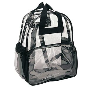 Clear Backpack, Camping Hiking Daypacks, Transparent Backpacks (Clear - 14")